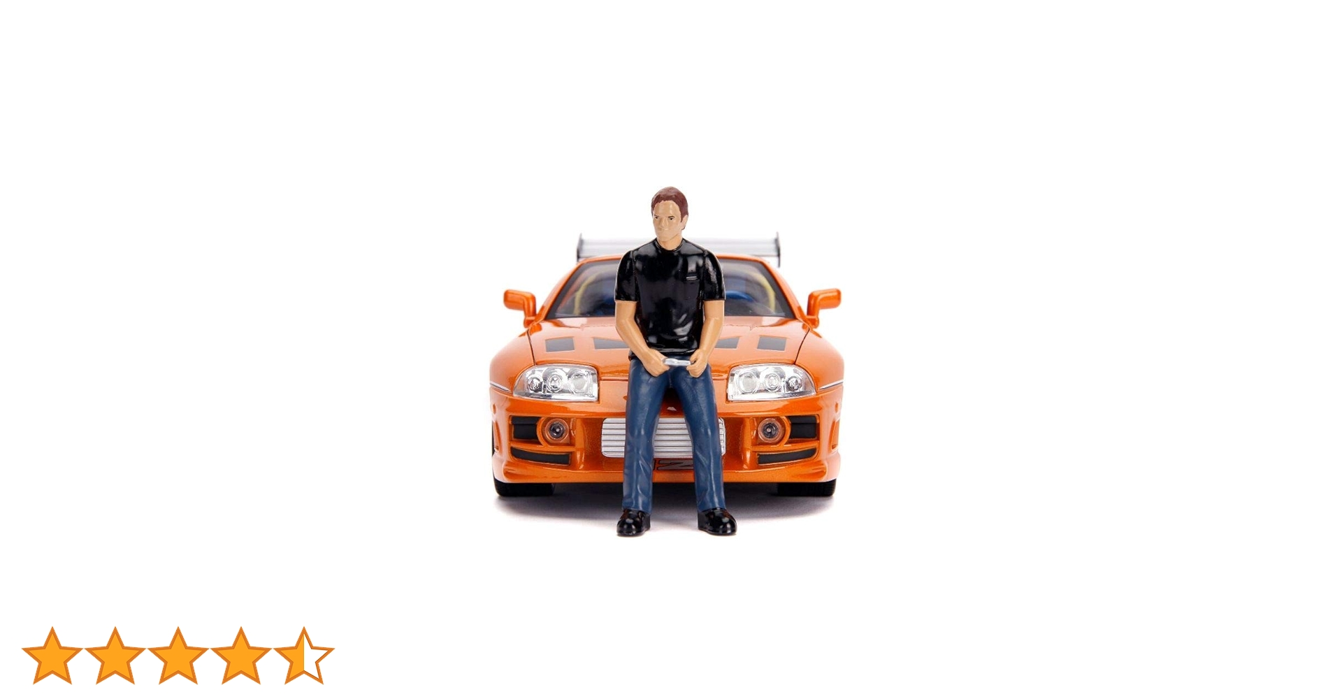 ミニカー JADA 1/18 BRIAN 1995 SUPRA 1995 TOYOTA SUPRA W/ LIGHTS AND BRIAN FIGURINE 1/18 scale
